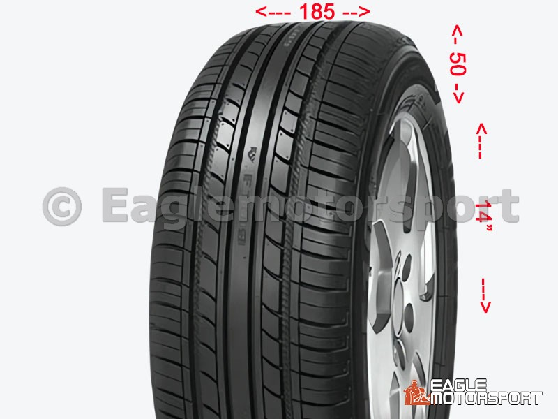 Voorband straat quad, 14 inch